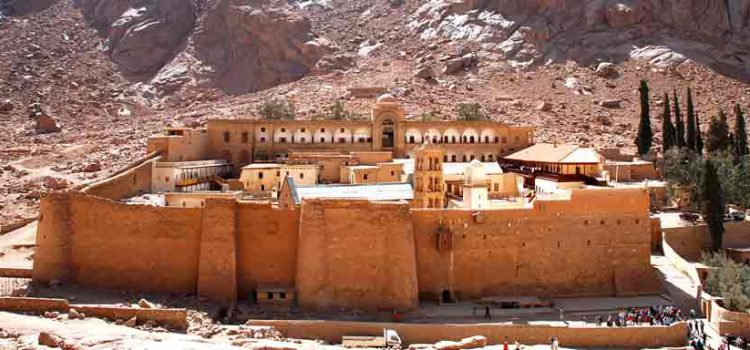 The monastery of St. Catherine at Mount Sinai